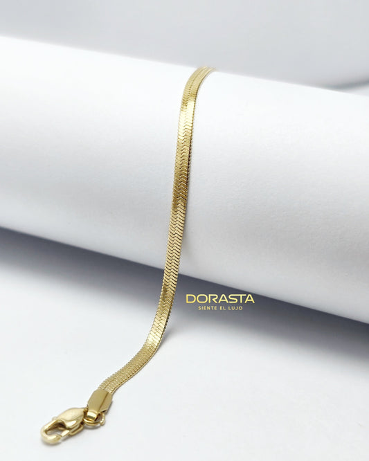 Pulsera Egipcia en Oro Laminado Premium – 17 cm