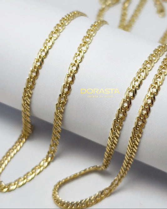 Pulsera Entrelazada para Dama en Oro Laminado Premium – 17 cm