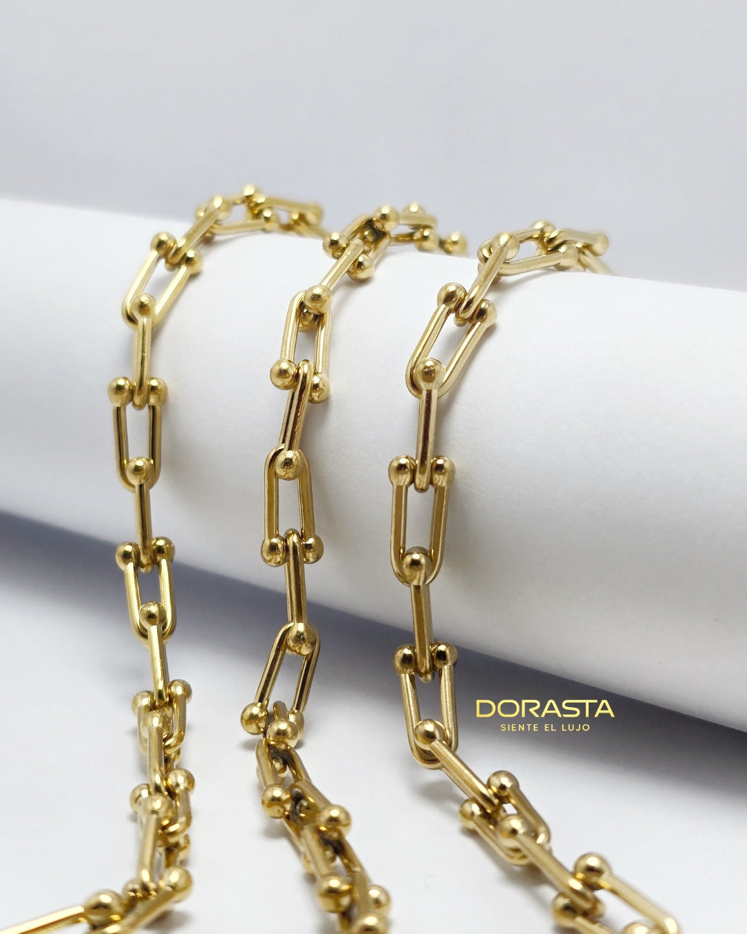 Cadena Ancla para Dama en Oro Laminado Premium – 45 cm